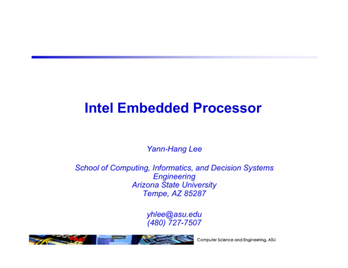 Intel brings quad core chips to embedded computing