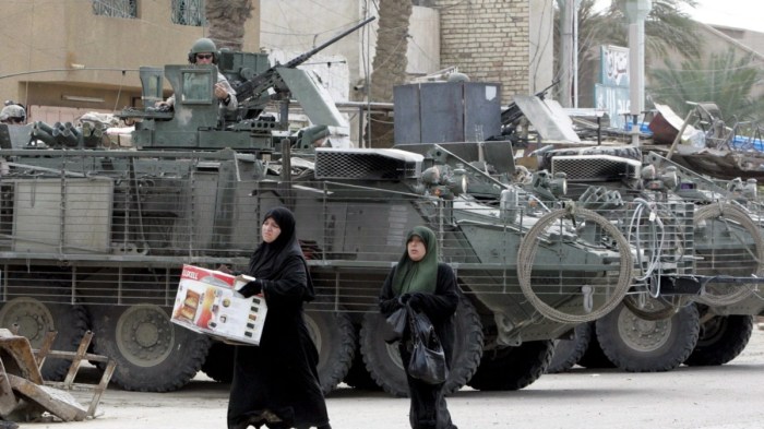 Bush cites iraqi bloggers positive war reports