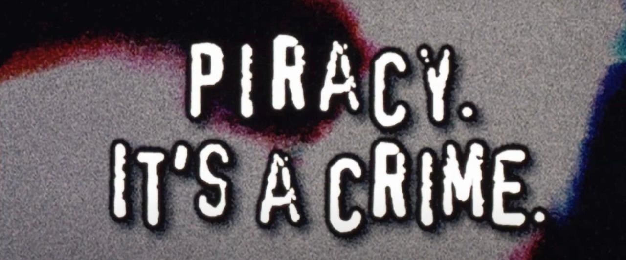 Piracy warning anti dvd ipr screen copyright fbi movies movie dvds warnings blu discs beware isp pirates launching alert system New attack on dvd piracy goes too far