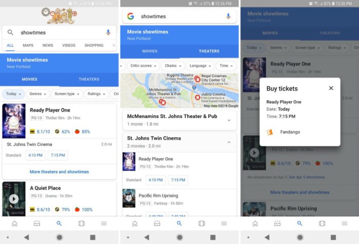 Google goes to the movies