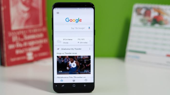Samsung partners with yahoo google for mobile search