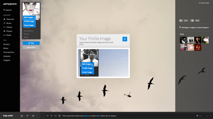 Older generation infiltrates myspace