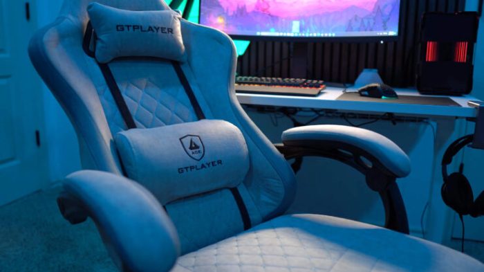 Seat of power gaming chairs enhance play