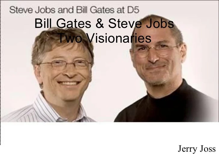 Bill gates vs steve jobs dell does sony hp powers wal mart