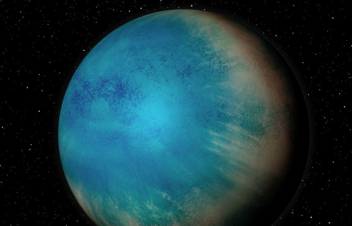 Astronomers spot watery world in another star system