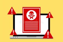 Internet map here there be malware