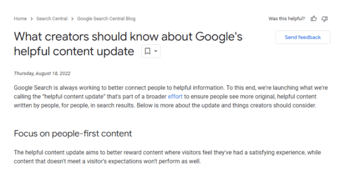 Google (Core) Updates: Everything you need to know - Seobility Google upgrades blogger service