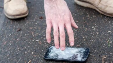 Service causes handset to screech when stolen