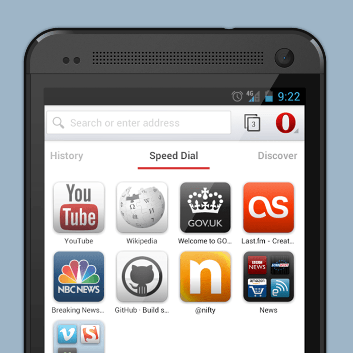 Try the new Opera browser for Android Opera to provide browser for samsung handsets