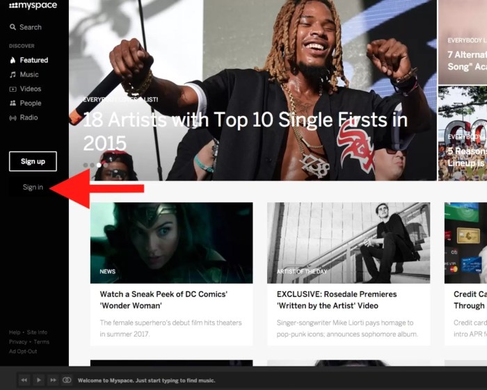 Older generation infiltrates myspace