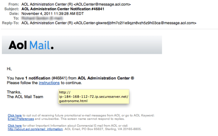 Scheme spam nabbed aol pair thesmokinggun Scheme spam nabbed aol pair thesmokinggun