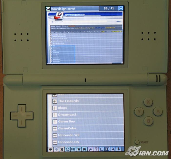 Opera customizes browser for nintendo ds