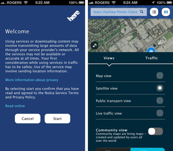Nokia unveils free map service
