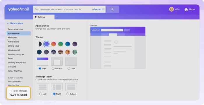 Yahoo blows roof off e mail storage
