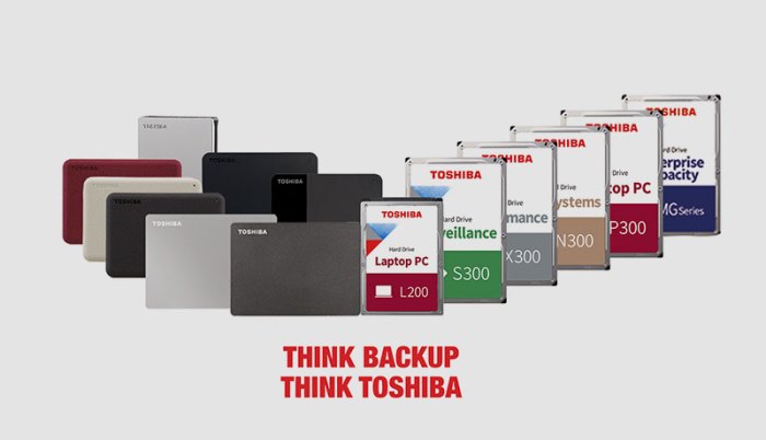 Toshiba jumps into portable drive fray