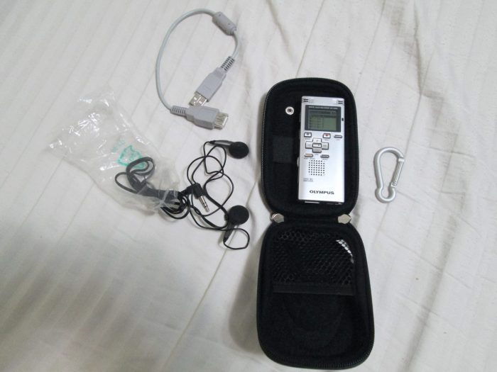 Olympus voice recorder sports sweet trimmings