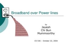 Broadband over power lines is it for real